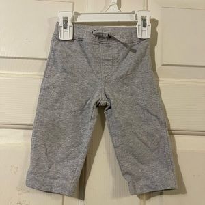 Carters Grey Sweatpants Size 6 Months Infants